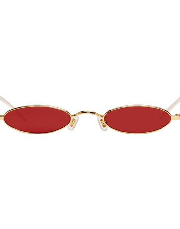 Gentle Monster Gold Red Vector Sunglasses